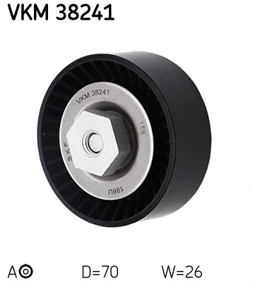 SKF VKM 38241 — Ролик модуля натягувача ременя