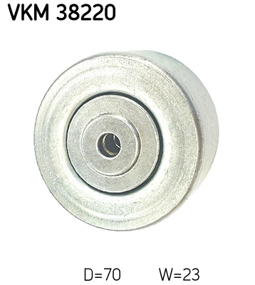 SKF VKM 38220 — Ролик модуля натягувача ременя