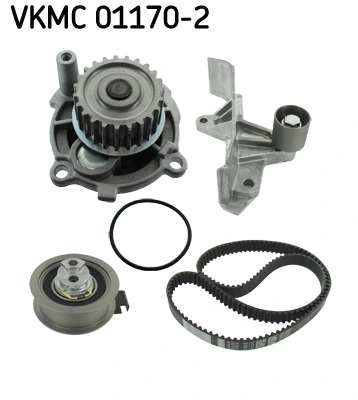 Pompe à eau + kit de courroie crantée SKF VKMC 01170-2
