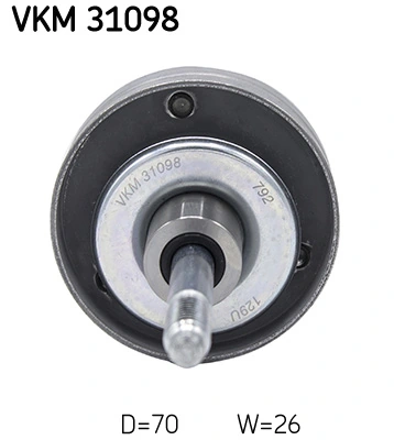 SKF VKM 31098 — Ролик модуля натягувача ременя