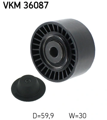 SKF VKM 36087 — Ролик модуля натягувача ременя