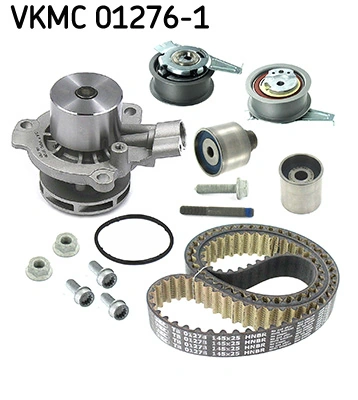 Pompe à eau + kit de courroie crantée SKF VKMC 01276-1