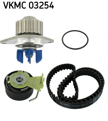 Pompe à eau + kit de courroie crantée SKF VKMC 03254