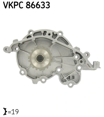 Pompe à eau, refroidissement du moteur SKF VKPC 86633