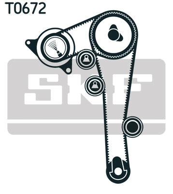 Kit de courroie crantée SKF VKMA 92516