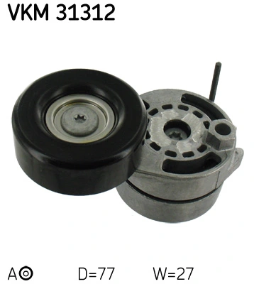 SKF VKM 31312 — Натяжний ролик поліклинового реміня (Вир-во SKF)