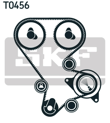 SKF VKMA 94508 — Комплект ременя ГРМ