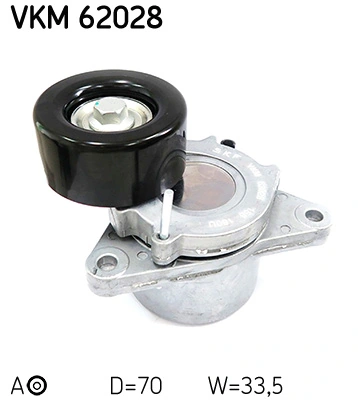 SKF VKM 62028 — Роликовий модуль натягувача ременя