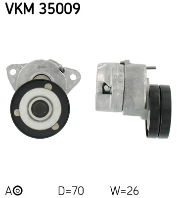 SKF VKM 35009 — Роликовий модуль натягувача ременя