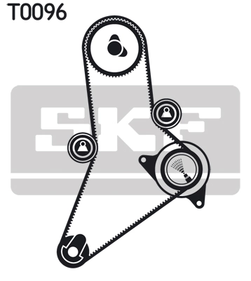 SKF VKMA 02983 — Комплект ременя ГРМ