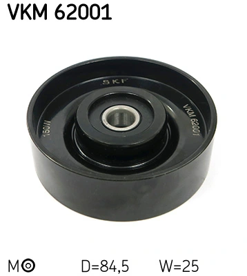 SKF VKM 62001 — Ролик модуля натягувача ременя
