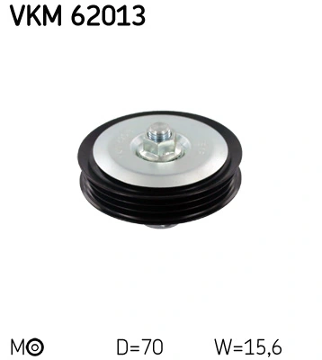 SKF VKM 62013 — Ролик модуля натягувача ременя