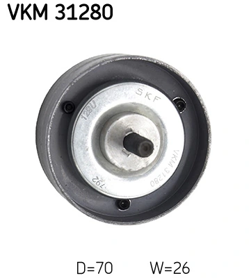 SKF VKM 31280 — Ролик модуля натягувача ременя