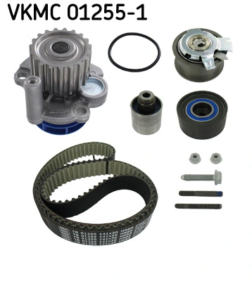 Pompe à eau + kit de courroie crantée SKF VKMC 01255-1