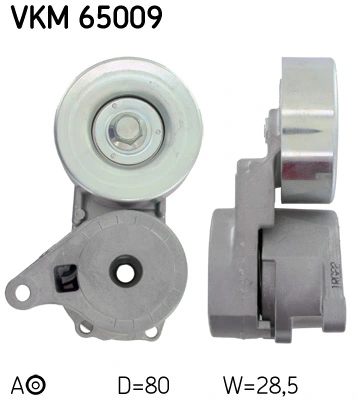 SKF VKM 65009 — Натяжний ролик поліклінового ременя