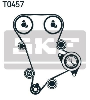 SKF VKMA 94509-2 — Комплект ременя ГРМ