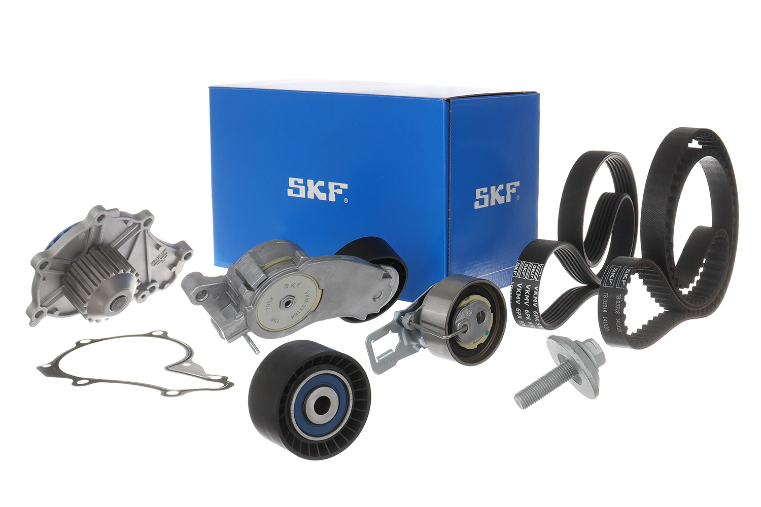 Pompe à eau + kit de courroie crantée SKF VKMC 13002