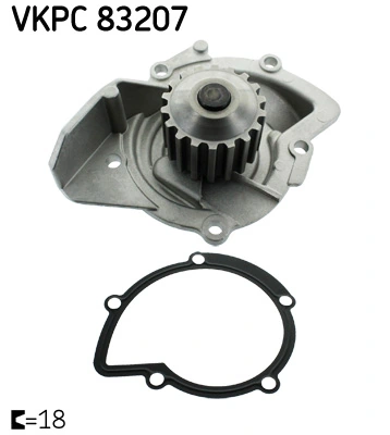 SKF VKPC 83207 — Насос водяний (Вир-во SKF)