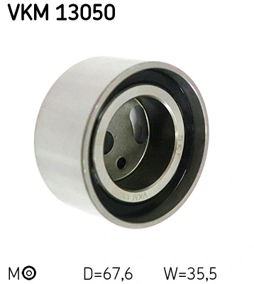 Poulie de tension, courroie crantée SKF VKM 13050