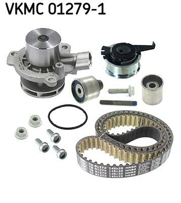 Pompe à eau + kit de courroie crantée SKF VKMC 01279-1