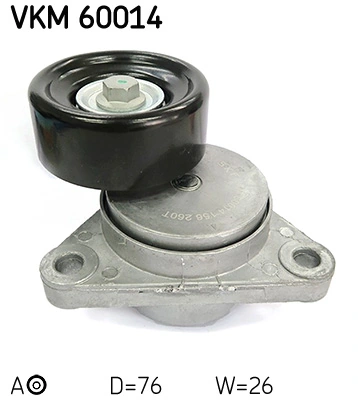 SKF VKM 60014 — Натяжний ролик поліклінового ременя