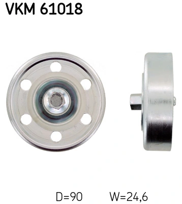 SKF VKM 61018 — Роликовий модуль натягувача ременя
