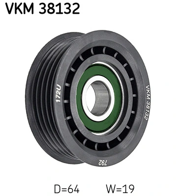 SKF VKM 38132 — Ролик модуля натягувача ременя