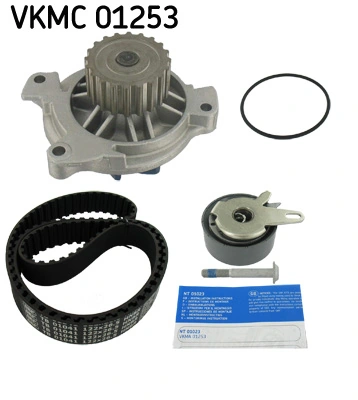 Pompe à eau + kit de courroie crantée SKF VKMC 01253