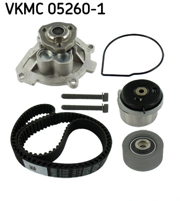 SKF VKMC 05260-1 — Роликовий модуль натягувача ременя (ролик, ремінь, помпа)