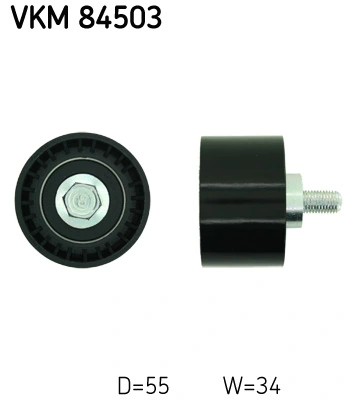 SKF VKM 84503 — Обвідний ролик ременя ГРМ