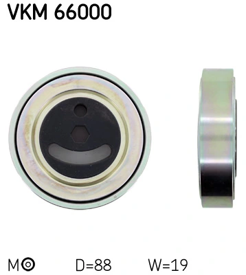 SKF VKM 66000 — Ролик модуля натягувача ременя