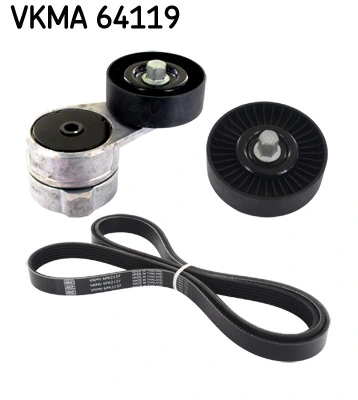 SKF VKMA 64119 — Роликовий модуль натягувача ременя (ролик, ремінь)