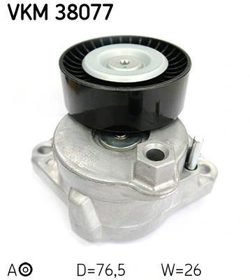SKF VKM 38077 — Натяжний ролик поліклінового ременя