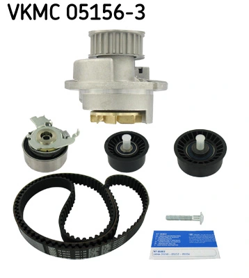 Pompe à eau + kit de courroie crantée SKF VKMC 05156-3
