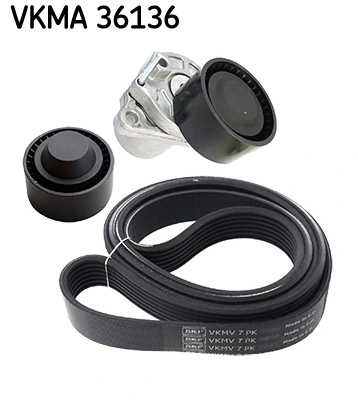 SKF VKMA 36136 — Роликовий модуль натягувача ременя (ролик, ремінь)