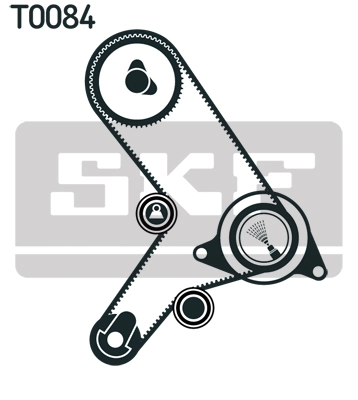 Kit de courroie crantée SKF VKMA 02168