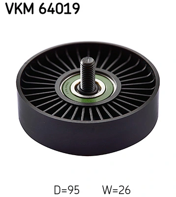 SKF VKM 64019 — Ролик модуля натягувача ременя