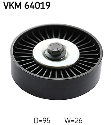 Направляючий ролик поліклинового ременя SKF (VKM 64019)