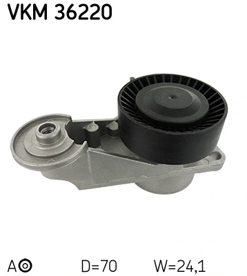 SKF VKM 36220 — Натяжний ролик поліклінового ременя