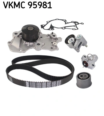Pompe à eau + kit de courroie crantée SKF VKMC 95981