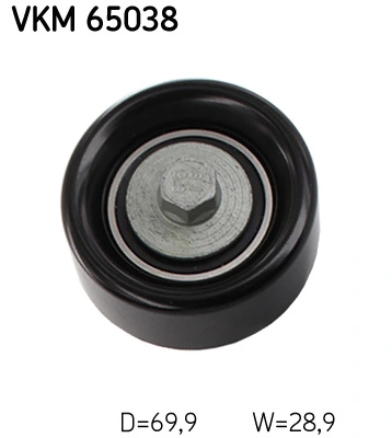 SKF VKM 65038 — Обвідний ролик поліклінового ременя
