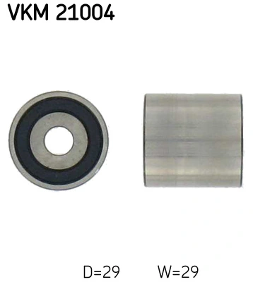 SKF VKM 21004 — Ролик провідний AUDI, VW (Вир-во SKF)