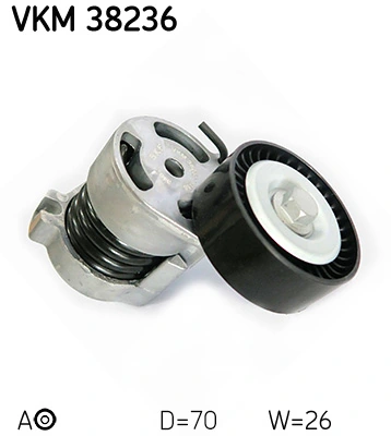 SKF VKM 38236 — Натяжний ролик поліклінового ременя