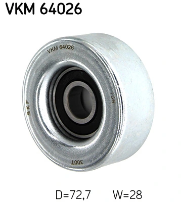 SKF VKM 64026 — Ролик модуля натягувача ременя