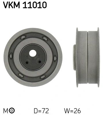 SKF VKM 11010 — Ролик модуля натягувача ременя