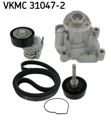 SKF VKMC 31047-2 — Роликовий модуль натягувача ременя (ролик, ремінь, помпа)