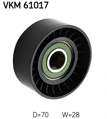 SKF VKM 61017 — Ролик модуля натягувача ременя