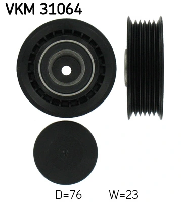 SKF VKM 31064 — Натяжний ролик поліклінового ременя