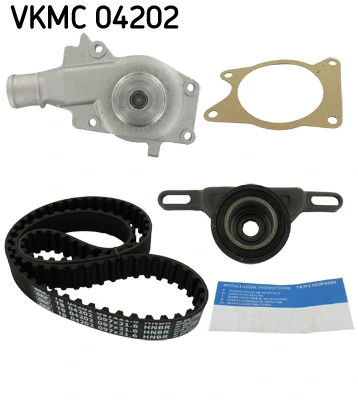 Pompe à eau + kit de courroie crantée SKF VKMC 04202