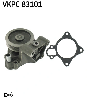 Pompe à eau, refroidissement du moteur SKF